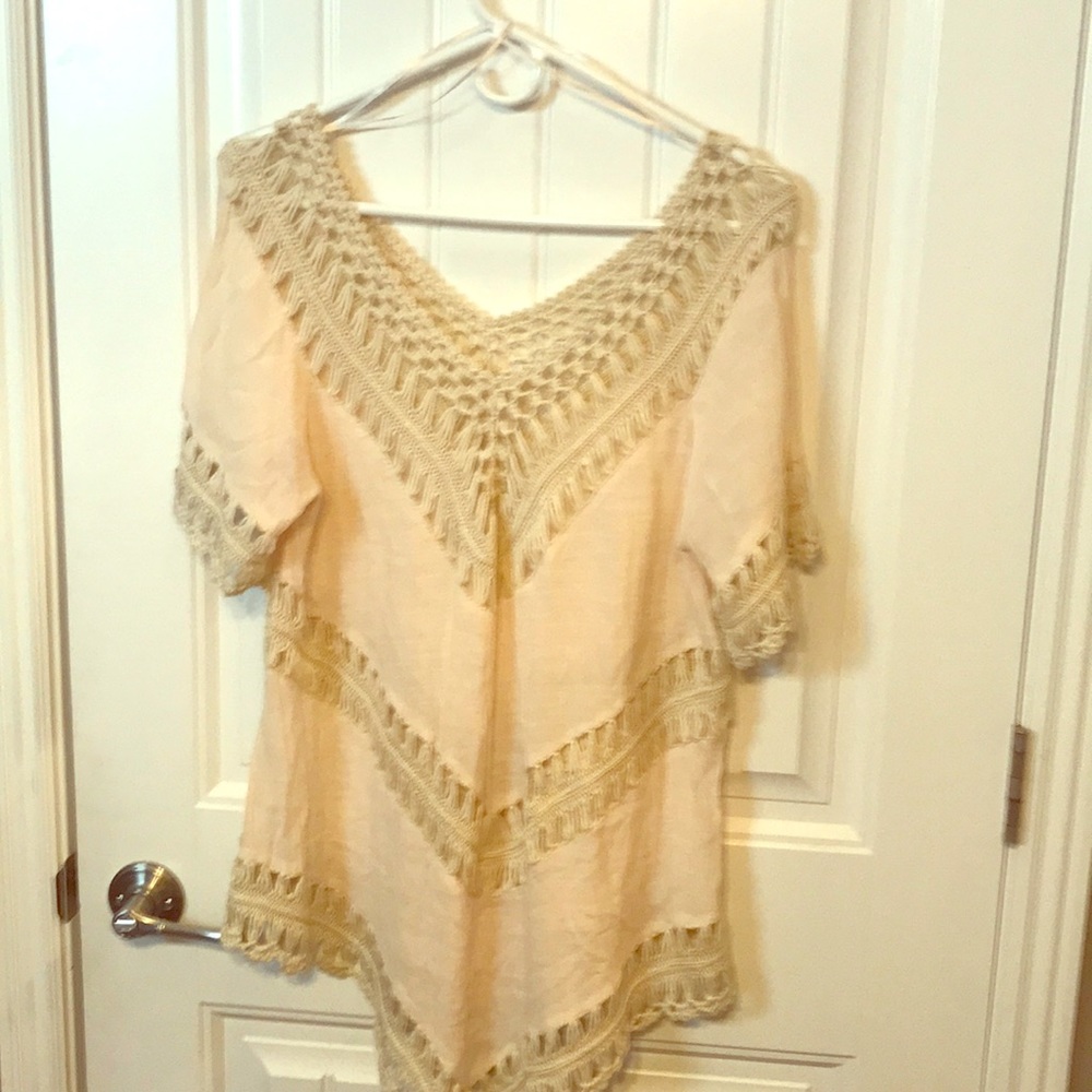 Large cloud chaser blouse